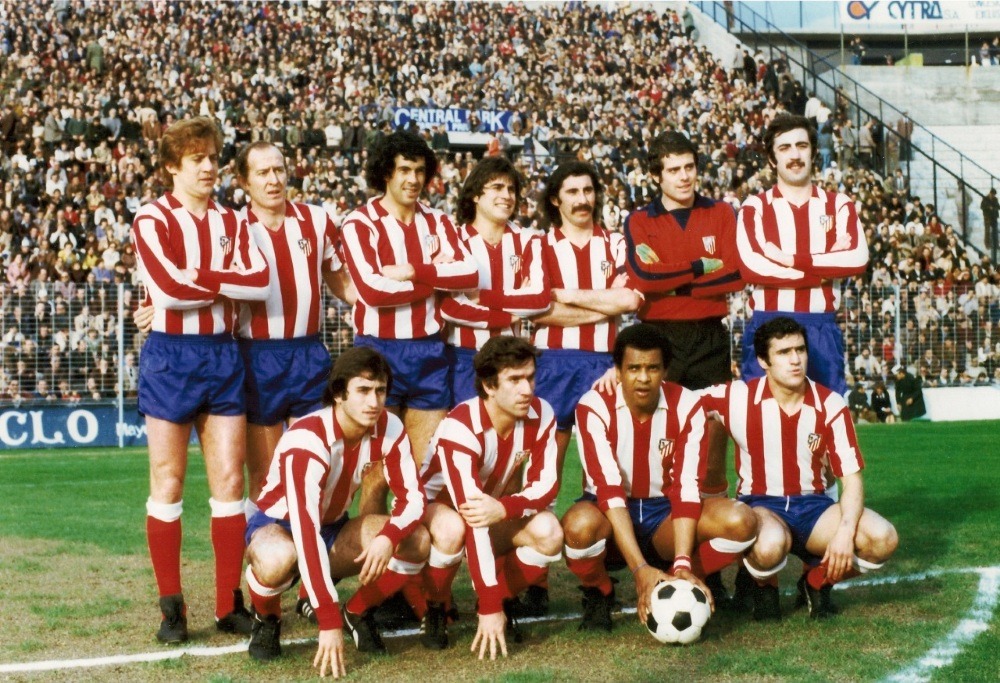 Football club Atletico Madrid in the 70s