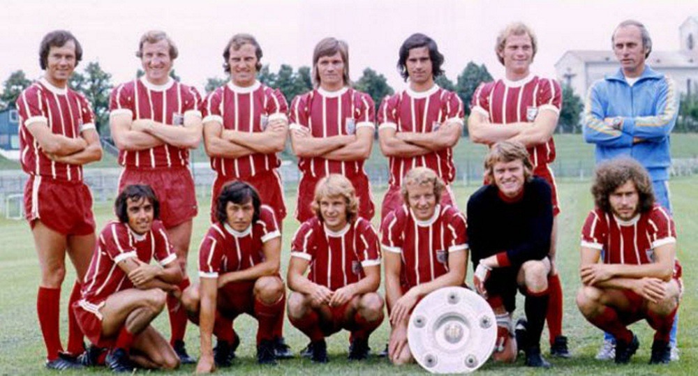 Football club Bayern Munich in 1973
