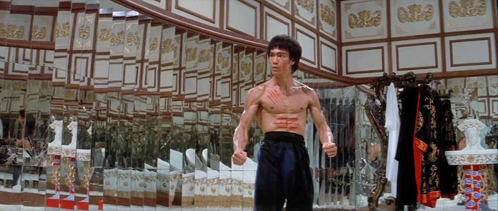 mirror scene bruce lee