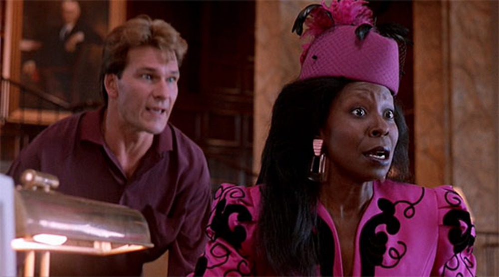 patrick swayze whoopi goldberg, the ghost movie