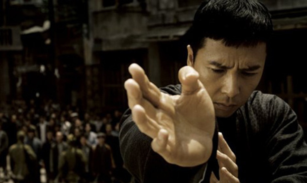 Donnie yen in martial art movie ip man