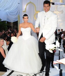 marriage of Kim Kardashian and Kris Humphries