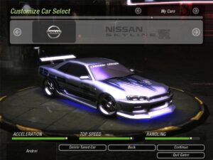 car customization NFS Underground 2