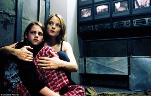 Jodie Foster in movie panic room