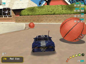 screenshot from game, re-volt