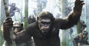 Post apocalyptic movie, Dawn of the planet of the apes