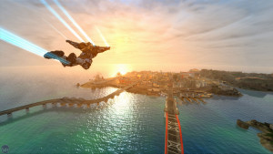 Crackdown 2 xbox game, city fly