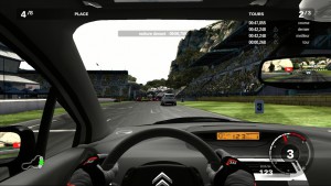 Forza Motorsport 3, inside view camera