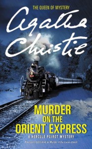 book cover, Murder on the Orient Express
