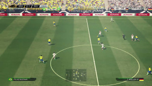 screenshot from the game, PES 2016