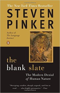 The Blank Slate book, Steven Pinker