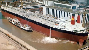 the world's largest ship, Batillus