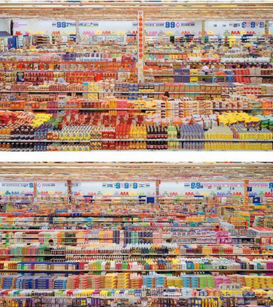 99 Cent II Diptychon By Andreas Gursky 6toplists6toplists
