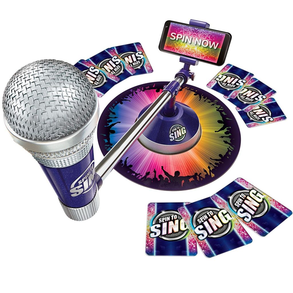 spin to sing game set Christmas gifts for kids