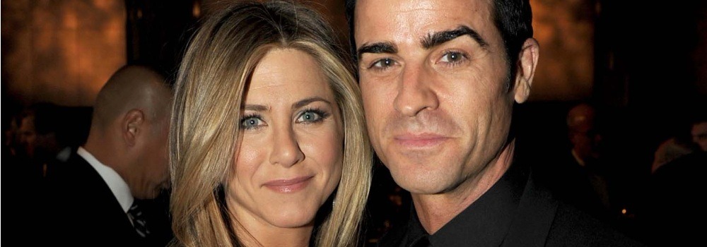 Justin Theroux and Jennifer Aniston together