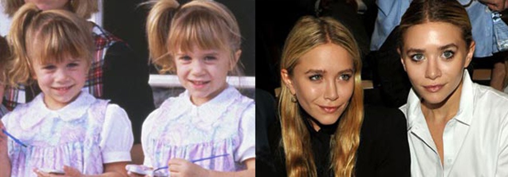 then and now olsen sisters